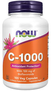 #NOW Vitamin C-1000 500 Veg Capsules — 65fit