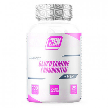 #2SN Glucosamine-Chondroitin-MSM 600mg 100 caps — 65fit