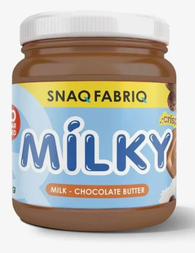 SNAQ FABRIO Паста Молочно-Ореховая с хрустящими шариками250г/12 фото 1 — 65fit