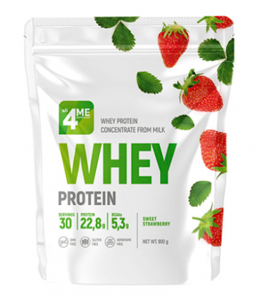 #ALL4ME  Whey Protein 900g Банан — 65fit