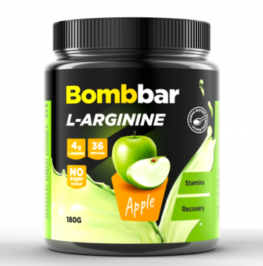 BOMBBAR Коктейль &quot;L-Arginin со вкусом Яблока&quot; 180г — 65fit