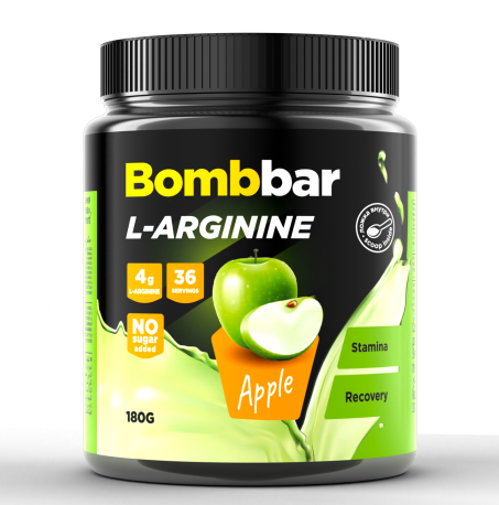 BOMBBAR Коктейль "L-Arginin со вкусом Яблока" 180г фото 1 — 65fit