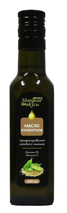 Масло кунжутное нерафин 250мл (Здоровые вкусы) — 65fit