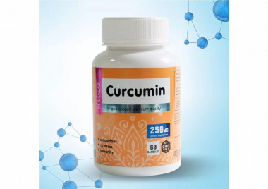 CHIKALAB Комплексная пищевая добавка &quot;Куркумы экстракт&quot; 60 капсул — 65fit