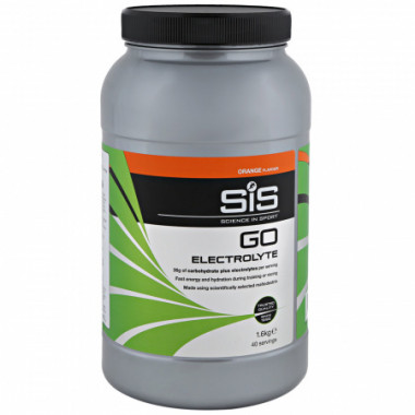 SIS GO Углеводный напиток с электролитами в порошке Апельсин 1,6кг — 65fit