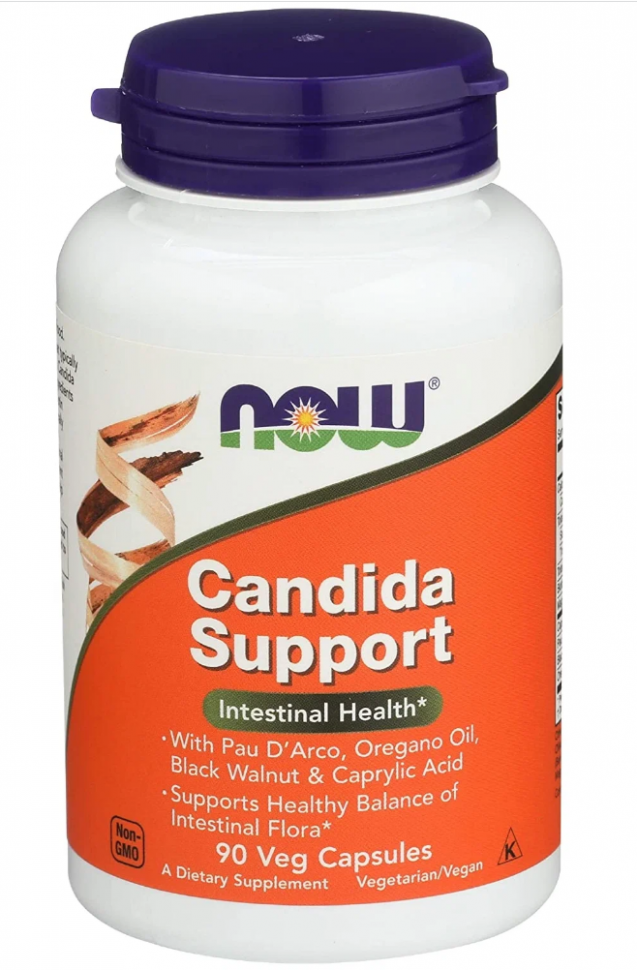 #NOW Candida Support 90caps фото 1 — 65fit