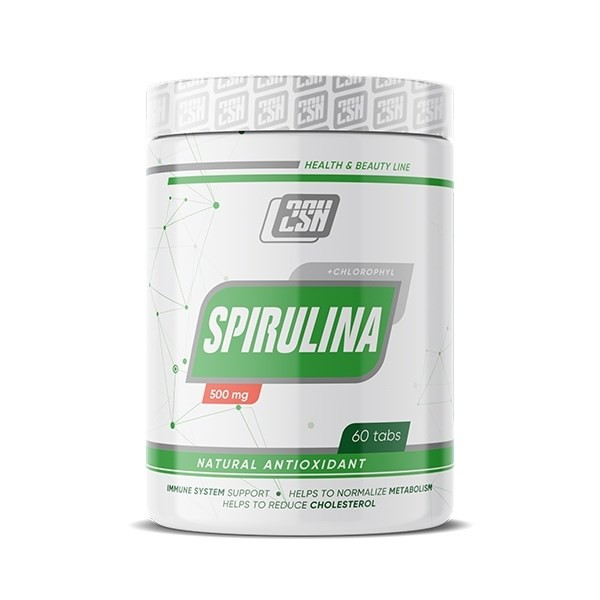 # 2SN Spirulina 500mg 60 tabs фото 1 — 65fit