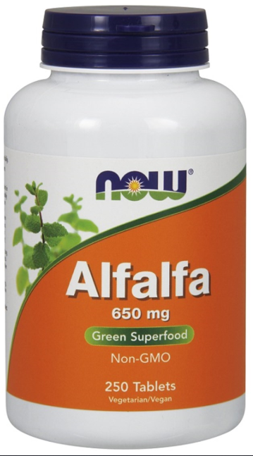#NOW ALFALFA 10grain 250 tab фото 1 — 65fit