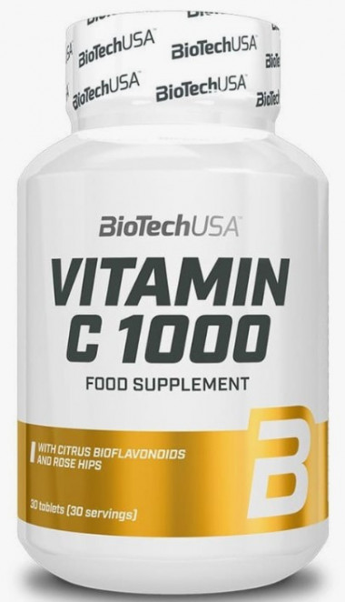 #BioTech Vitamin С 1000 100 tabs — 65fit