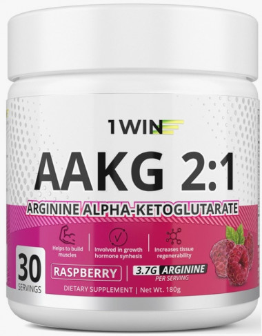 1WIN 2:1 AAKG, Аргинин Ананас-Кокос 180г — 65fit