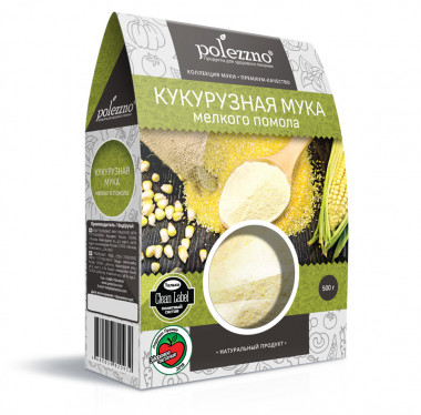 POLEZZNO Кукурузная мука мелкого помола 500г — 65fit