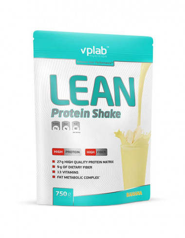 Lean Protein Shake банан 750гр, VPlab — 65fit