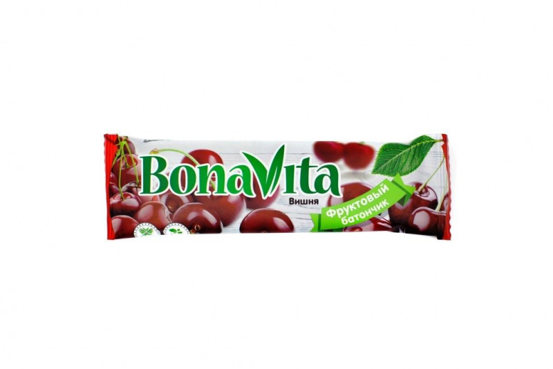 BONA VITA Батончик фруктовый Вишня 40г фото 1 — 65fit