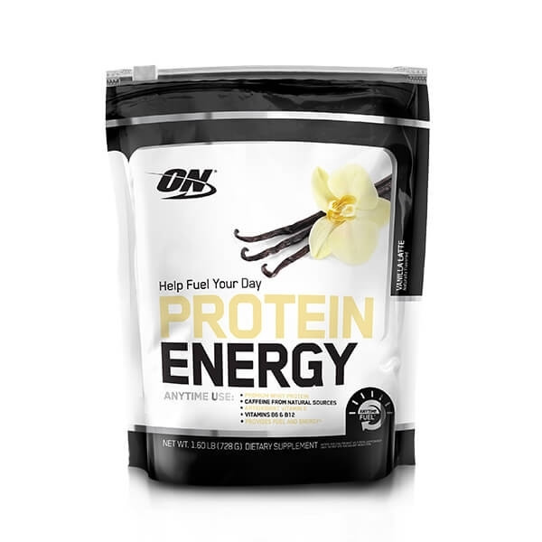 ON PROTEIN ENERGY Протеин+кофеин "Ваниль-латте" 1.6lb (728г) фото 1 — 65fit