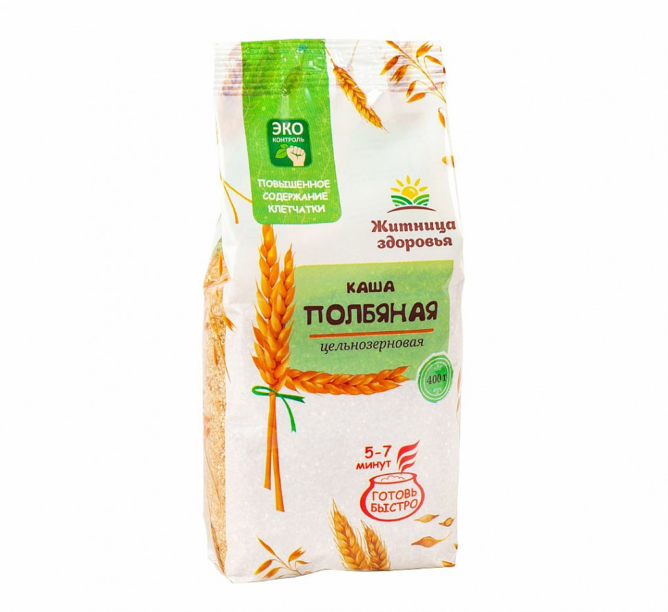 Каша полбяная ц/з 400гр Житница здоровья фото 1 — 65fit
