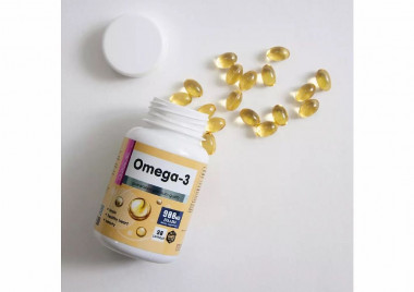 CHIKALAB Комплексная пищевая добавка &quot;ПНЖК 3500&quot; (Омега-3) 90 капсул — 65fit