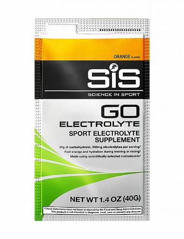 SIS GO Углеводный напиток с электролитами в порошке Апельсин 40г — 65fit
