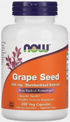 #NOW Grape Seed Anti 100mg 200 caps фото 2 — 65fit
