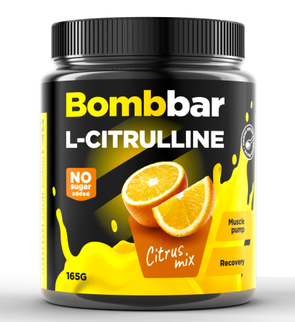 BOMBBAR Коктейль "L-Citrulline со вкусом Цитрусовый Микс" 165г фото 1 — 65fit