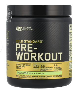 #ON-Gold Standart Pre-Workout 30 serv Green Apple фото 1 — 65fit