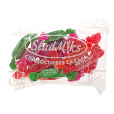 Конфеты желейные фруктовые без сахара ассорти со стивией 190гр, FRUCHO — 65fit