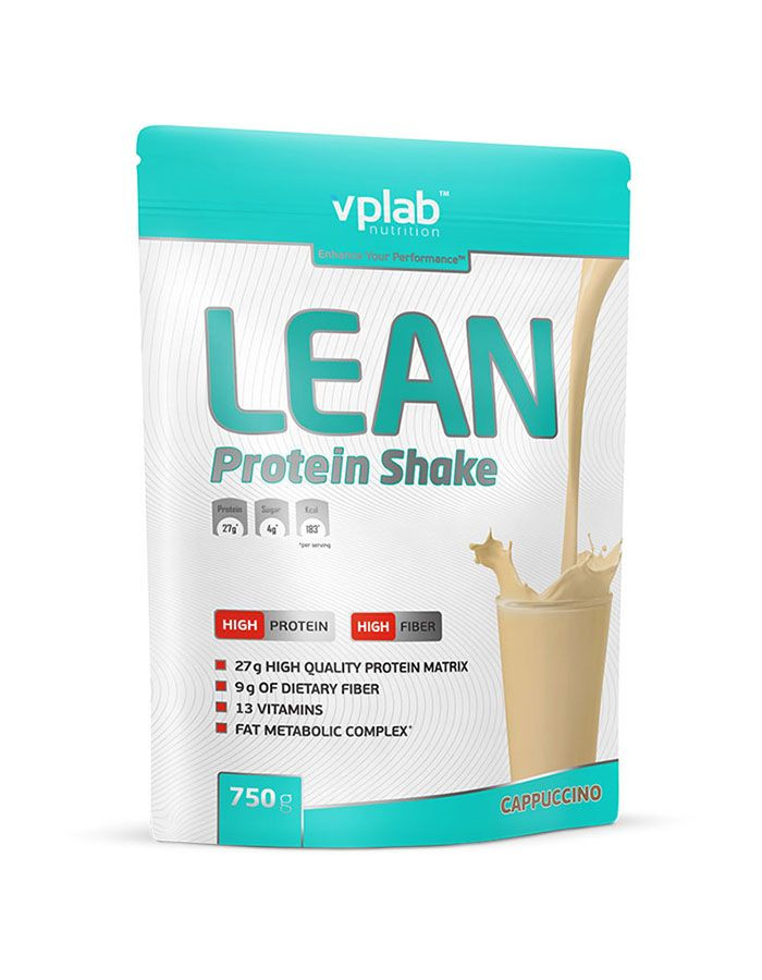 Lean Protein Shake капучино 750гр, VPlab фото 1 — 65fit
