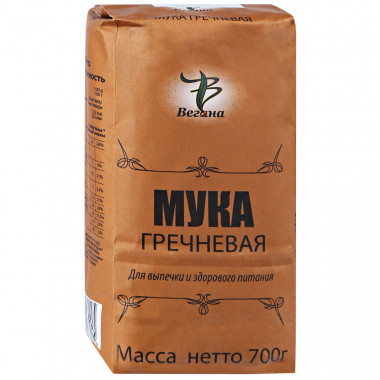 ВЕГАНА Мука Гречневая 450г — 65fit
