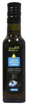 Масло черного тмина нерафин 250мл (Здоровые вкусы) фото 2 — 65fit