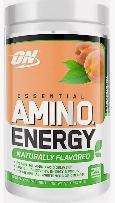 #ON-Essential Amino Energy Naturally 25 serv Peach Tea — 65fit