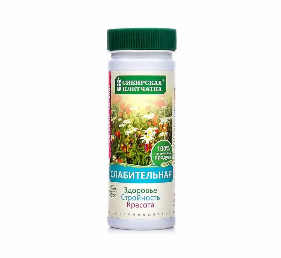 СИБИРСКАЯ® КЛЕТЧАТКА "Слабительная" 170г/12 фото 1 — 65fit