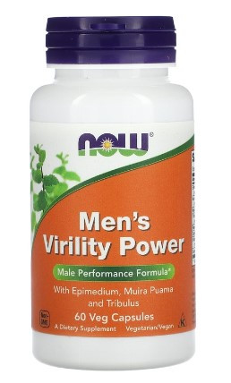 #NOW  Men`s Virility Power 60 caps фото 1 — 65fit