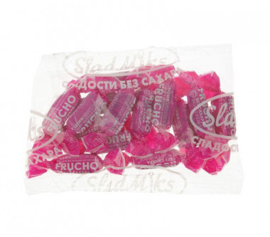 Конфеты желейные фруктовые без сахара со вкусом еживики со стевией 190гр, FRUCHO — 65fit