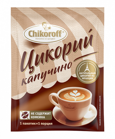 Порционный цикорий капучино 12гр, Chikoroff — 65fit