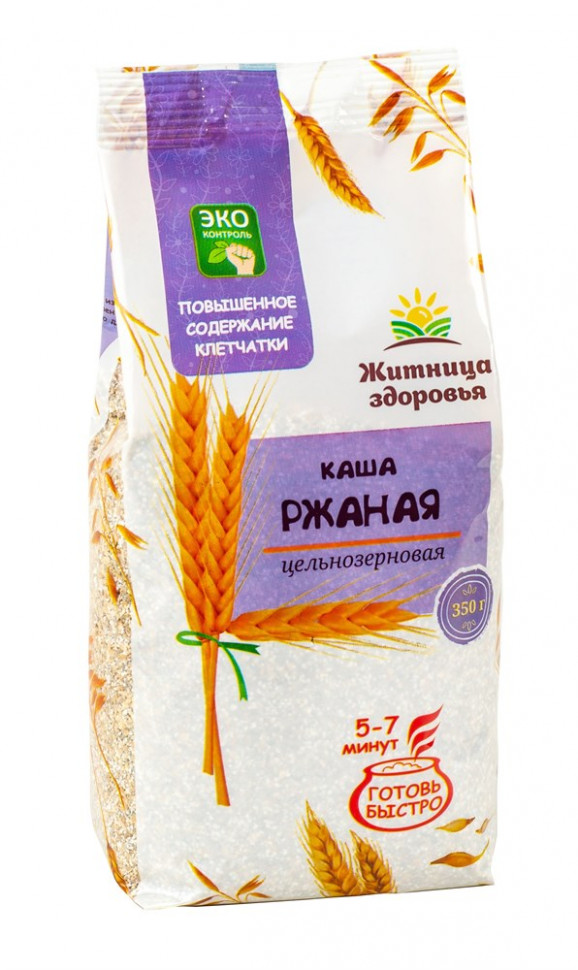 Каша ржаная ц/з 350гр Житница здоровья фото 1 — 65fit