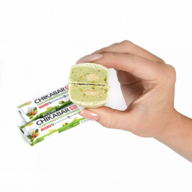 CHIKALAB Chikabar Батончик глазированный &quot;Фисташковый крем&quot; 60г — 65fit