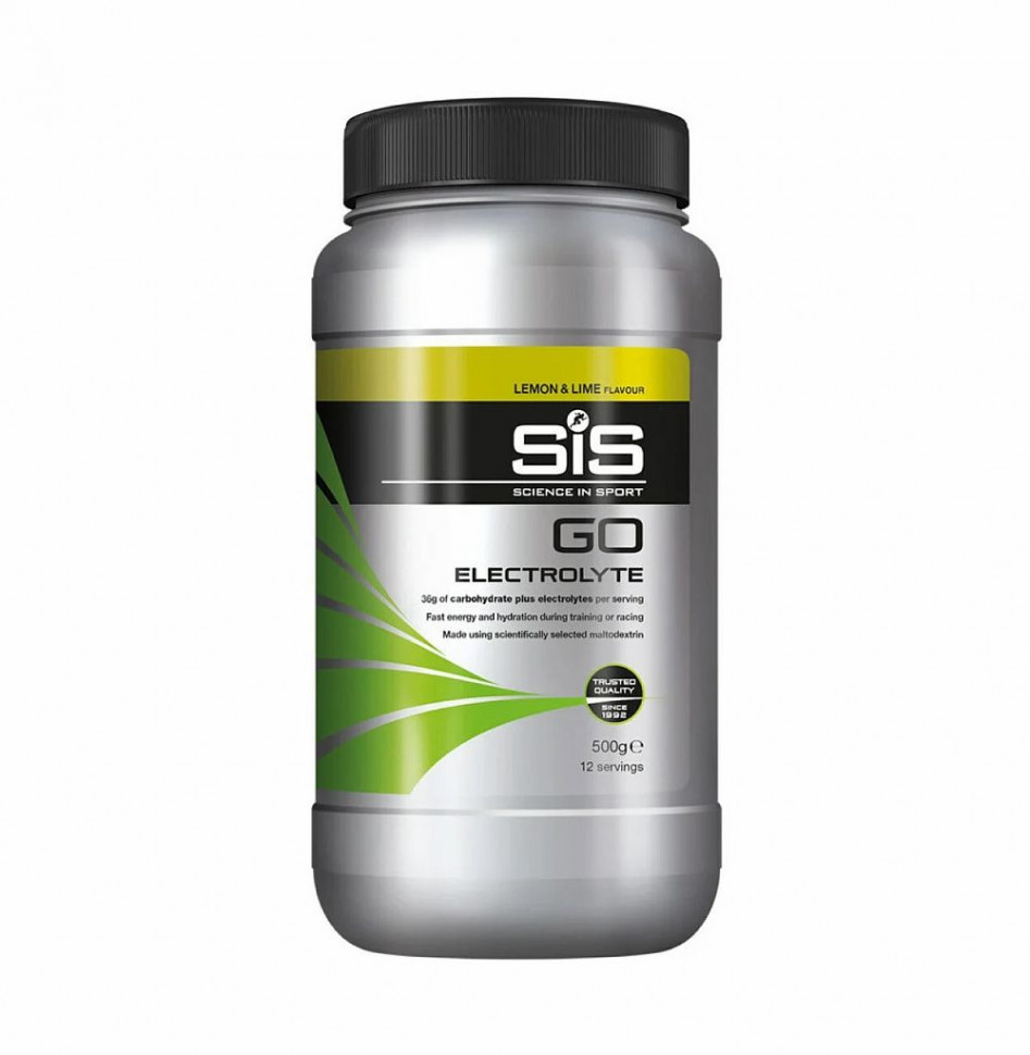 SIS GO Углеводный напиток с электролитами в порошке Лимон Лайм 500г фото 1 — 65fit