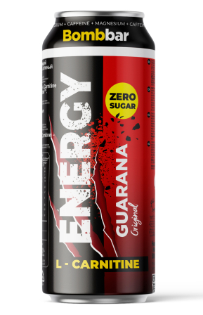 BOMBBAR Напиток б/а L-CARNITINE Зеленый чай ж/б 0,5л — 65fit