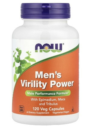 #NOW  Men`s Virility Power 120 caps фото 1 — 65fit