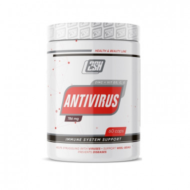 #2SN Antivirus(Vit.C+E+D3+Zinc) 60 caps — 65fit