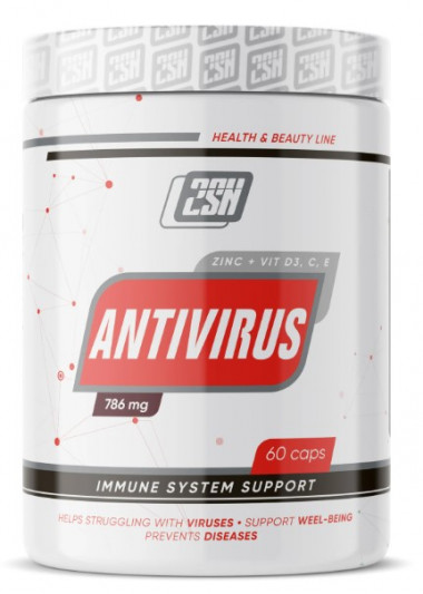 #2SN Antivirus(Vit.C+E+D3+Zinc) 60 caps — 65fit