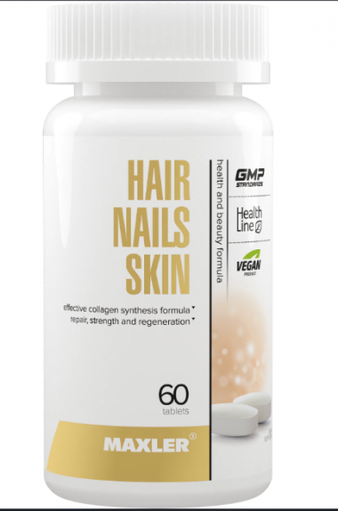 #Maxler Hair Nails Skin Formula 60tab — 65fit