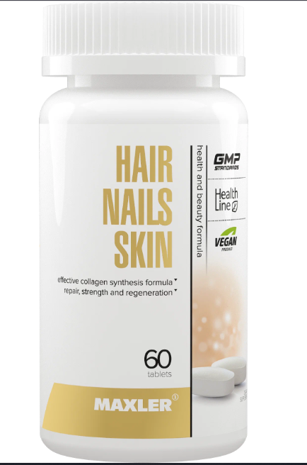 #Maxler Hair Nails Skin Formula 60tab фото 1 — 65fit