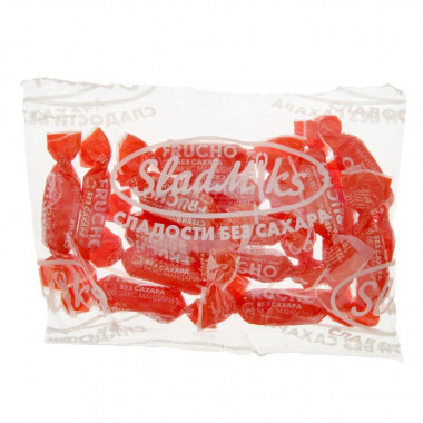 Конфеты желейные фруктовые без сахара со вкусом мандарина со стевией 190гр, FRUCHO — 65fit