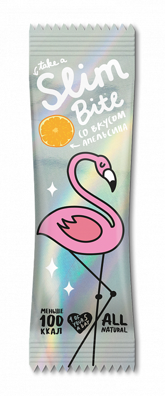 SLIM BITE Батончик фруктово-ягодный &quot;Апельсин&quot; 30г — 65fit