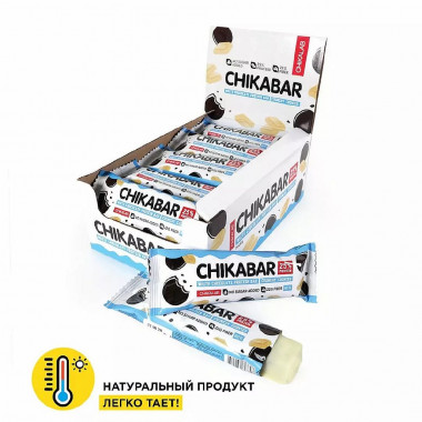 CHIKALAB Chikabar Батончик глазированный &quot;Хрустящее печенье&quot; 60г — 65fit