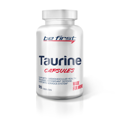 Taurine capsules 90капс, BE FIRST фото 1 — 65fit