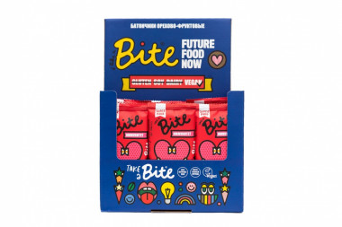 BITE ИММУНИТЕТ Батончик орехово-фруктовый &quot;Клюква-тыквенные семечки&quot; 45г — 65fit