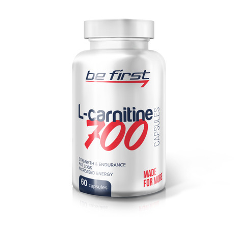 BE FIRST L-Carnitine 700 мг 60 капсул фото 1 — 65fit