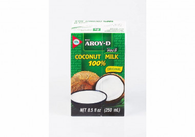 AROY-D Кокосовое молоко 70% (жирность 17-19%) 250мл — 65fit