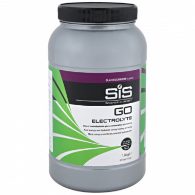SIS GO Углеводный напиток с электролитами в порошке Черная смородина 1,6кг — 65fit